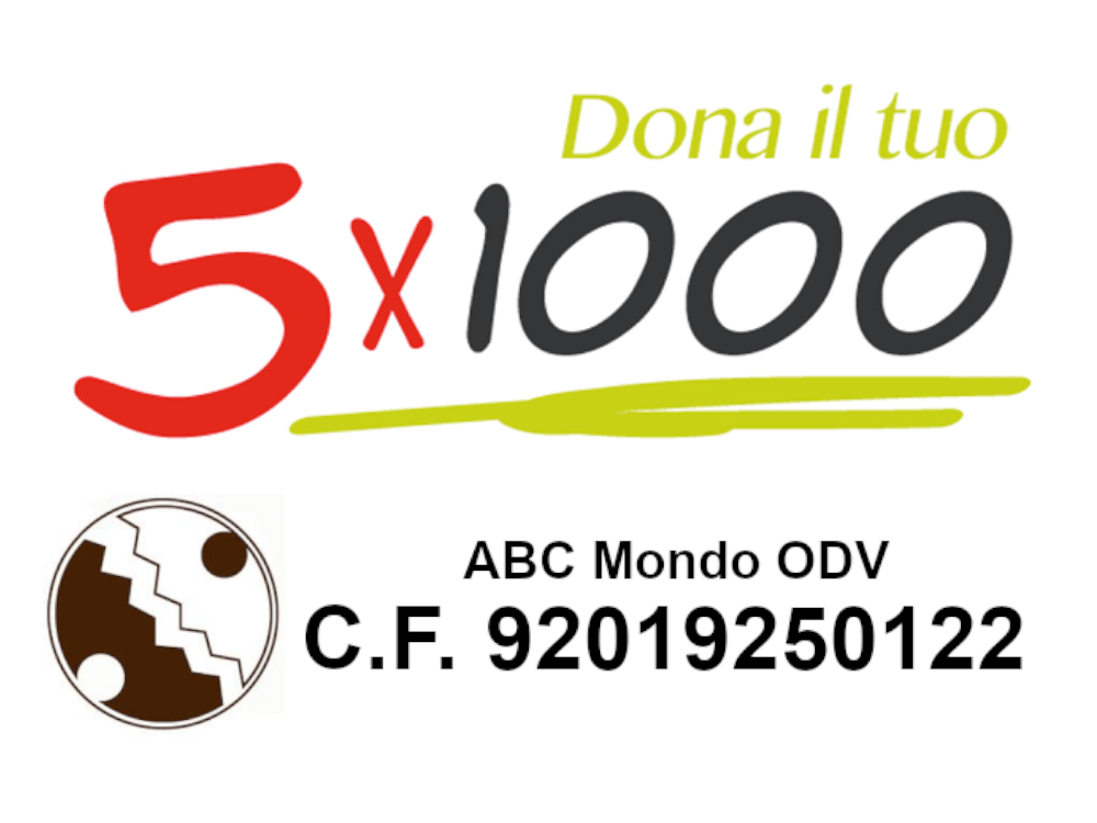 Dona il 5 x 1000 a ABC Mondo&nbsp;ODV